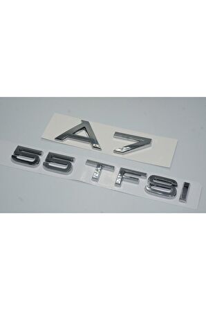 Audi A7 55 Tfsi Krom Abs 3m 3d Bagaj Yazı Logo Orjinal Ürün