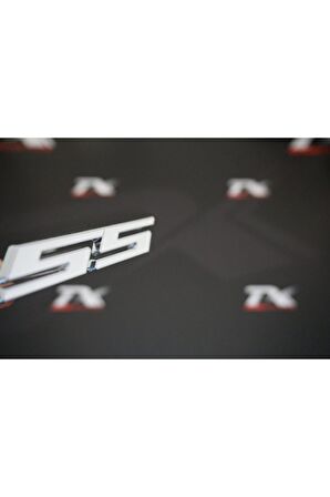 Ss Logo Ön Panjur Vidalı 3d Krom Metal Logo Amblem