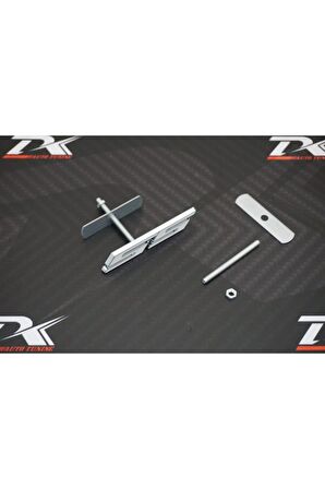 Ss Logo Ön Panjur Vidalı 3d Krom Metal Logo Amblem