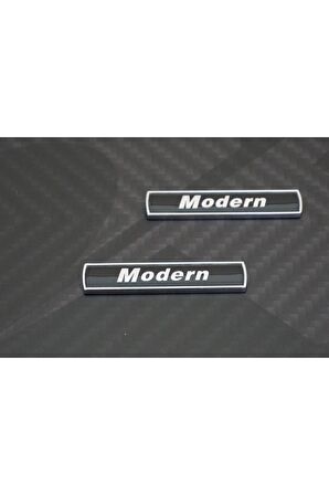 Bmw Modern Yan Çamurluk 3m 3d Krom Logo Amblem Seti Orjinal Ürün