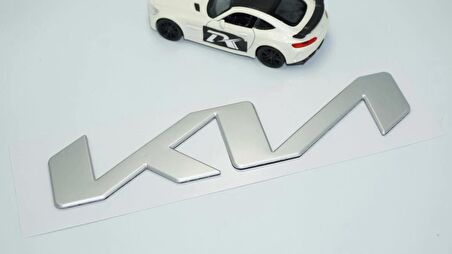 DK Tuning Kia Yeni Nesil Gri Metal Kaput Bagaj 21cm Logo Arma