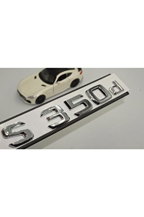 S350d Bagaj Krom Abs 3m 3d Yazı Logo