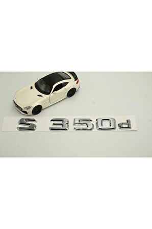 S350d Bagaj Krom Abs 3m 3d Yazı Logo
