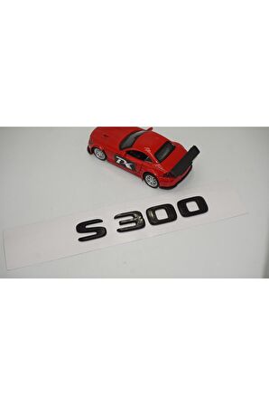 S 300 Bagaj Parlak Siyah Abs 3m 3d Yazı Logo