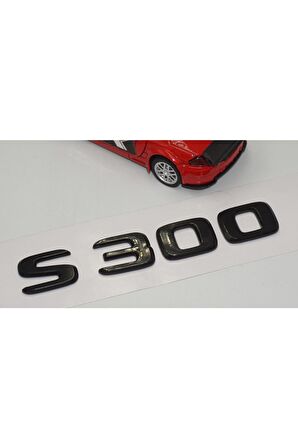 S 300 Bagaj Parlak Siyah Abs 3m 3d Yazı Logo