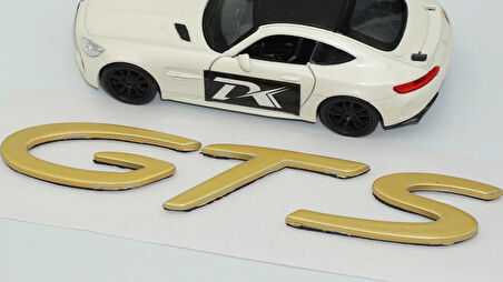 DK Tuning Porsche GTS Bagaj Gold Yazı Logo Arma