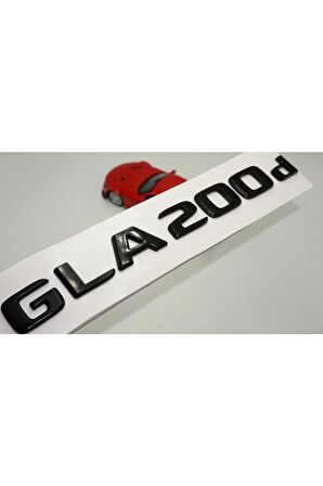 Gla 200d Bagaj Parlak Siyah Abs 3m 3d Yazı Logo