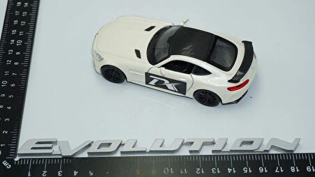 DK Tuning Lancer Evolution Gri Bagaj Yazı Logo Mitsubishi İle Uyumlu