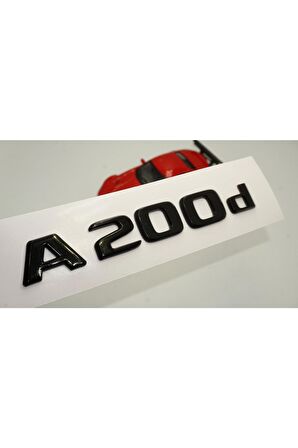 A 200d Bagaj Parlak Siyah Abs 3m 3d Yazı Logo
