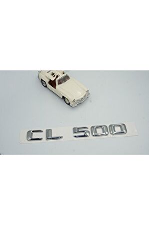 Cl 500 Bagaj Krom Metal 3m 3d Yazı Logo