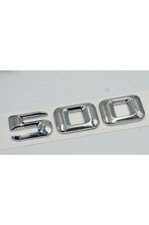Cl 500 Bagaj Krom Metal 3m 3d Yazı Logo