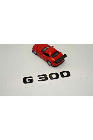 G 300 Bagaj Parlak Siyah Abs 3m 3d Yazı Logo