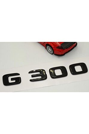 G 300 Bagaj Parlak Siyah Abs 3m 3d Yazı Logo