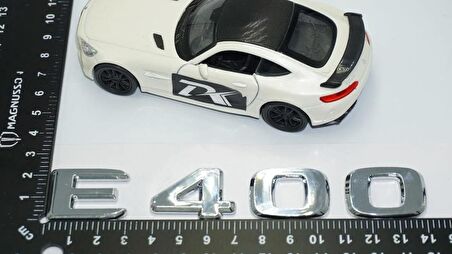 DK Tuning E400 Bagaj Krom ABS 3M 3D Yazı Logo Benz İle Uyumlu