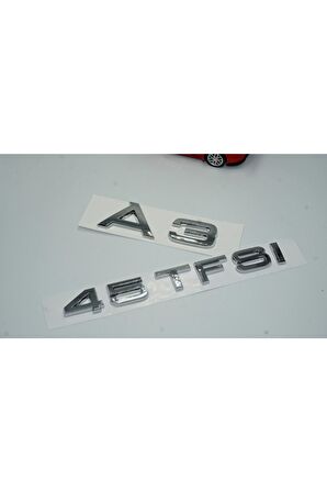 Audi A3 45 Tfsi Krom Abs 3m 3d Bagaj Yazı Logo Orjinal Ürün