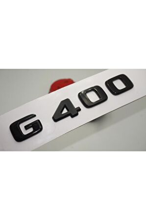 G 400 Bagaj Parlak Siyah Abs 3m 3d Yazı Logo