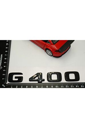 G 400 Bagaj Parlak Siyah Abs 3m 3d Yazı Logo
