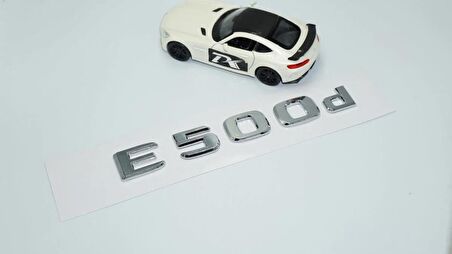 DK Tuning E500d Bagaj Krom ABS 3M 3D Yazı Logo Benz İle Uyumlu