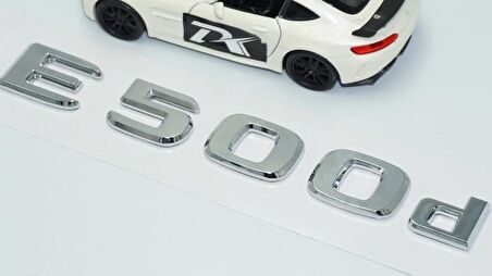 DK Tuning E500d Bagaj Krom ABS 3M 3D Yazı Logo Benz İle Uyumlu