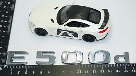 DK Tuning E500d Bagaj Krom ABS 3M 3D Yazı Logo Benz İle Uyumlu