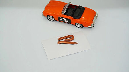 DK Tuning R Line Yeni Nesil Bagaj Bronz Logo Arma Volkswagen İle Uyumlu