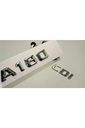 Benz A 180 Cdi Bagaj Krom Metal 3m 3d Yazı Logo