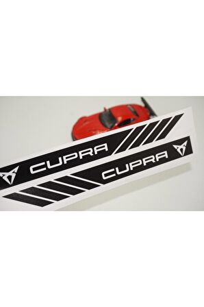 Seat Cupra Yan Aynalar Selefon Kaplama Sticker Seti