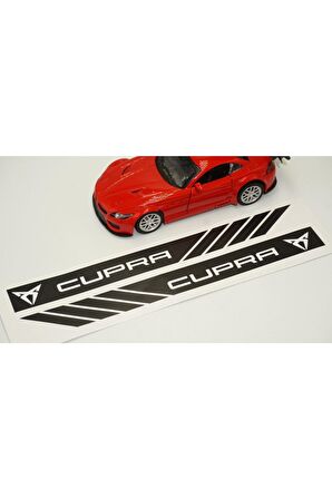 Seat Cupra Yan Aynalar Selefon Kaplama Sticker Seti