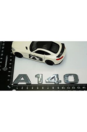 DK Benz A140 Bagaj Krom ABS 3M 3D Yazı Logo