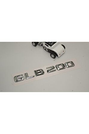 DK Benz GLB 200 Bagaj Krom Metal 3M 3D Yazı Logo