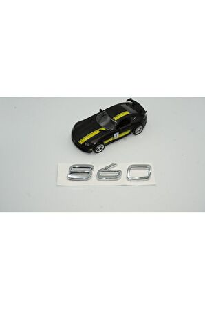 Krom Abs 3m 3d Bagaj Logo Yazı Orjinal Ürün