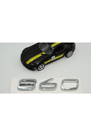 Krom Abs 3m 3d Bagaj Logo Yazı Orjinal Ürün