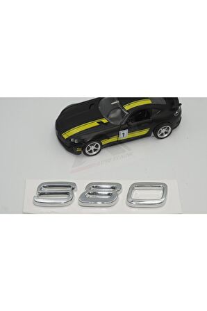 Krom Abs 3m 3d Bagaj Logo Yazı