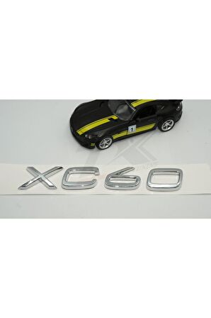 Xc60 Krom Abs 3m 3d Bagaj Logo Yazı