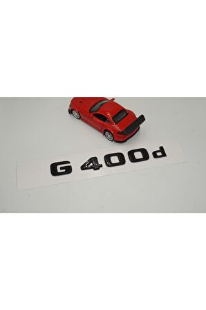 G 400d Bagaj Parlak Siyah Abs 3m 3d Yazı Logo