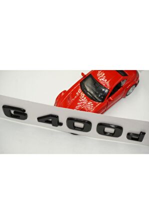 G 400d Bagaj Parlak Siyah Abs 3m 3d Yazı Logo