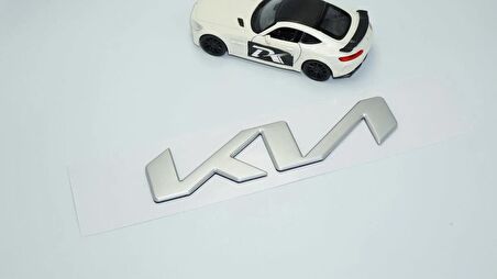 DK Tuning Kia Yeni Nesil Gri Metal Kaput Bagaj 15cm Logo Arma