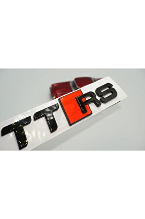 Audi Parlak Siyah Abs 3m 3d Bagaj Logo Yazı Orjinal Ürün