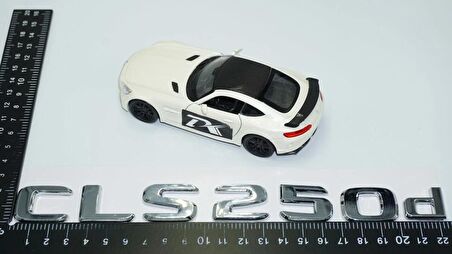 DK Tuning CLS250d Bagaj Krom ABS 3M 3D Yazı Logo Benz İle Uyumlu