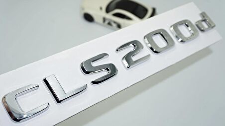 DK Tuning CLS200d Bagaj Krom ABS 3M 3D Yazı Logo Benz İle Uyumlu