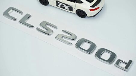 DK Tuning CLS200d Bagaj Krom ABS 3M 3D Yazı Logo Benz İle Uyumlu
