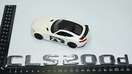 DK Tuning CLS200d Bagaj Krom ABS 3M 3D Yazı Logo Benz İle Uyumlu