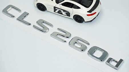DK Tuning CLS260d Bagaj Krom ABS 3M 3D Yazı Logo Benz İle Uyumlu