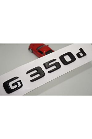 G 350d Bagaj Parlak Siyah Abs 3m 3d Yazı Logo