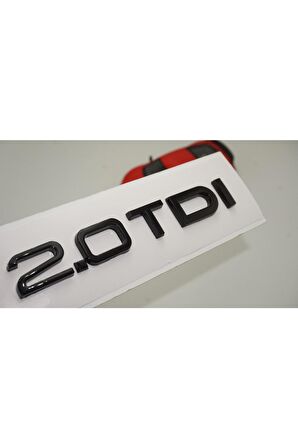 Audi 2.0 Tdi B7 B8 B9 Siyah Abs 3m 3d Bagaj Yazı Logo Orjinal