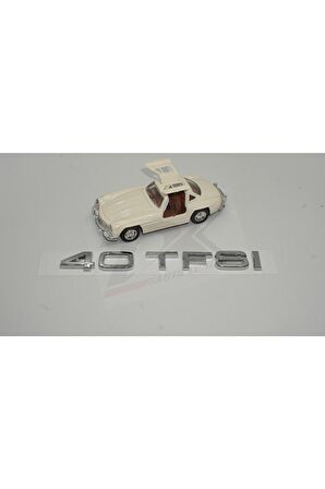 Audi 40 Tfsi Krom Abs 3m 3d Bagaj Yazı Logo