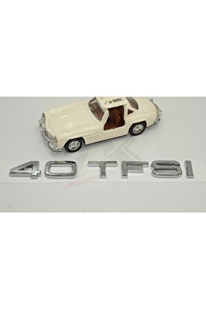 Audi 40 Tfsi Krom Abs 3m 3d Bagaj Yazı Logo