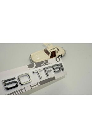 Audi 50 Tfsi Krom Abs 3m 3d Bagaj Yazı Logo Uyumlu