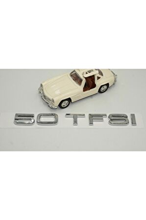 Audi 50 Tfsi Krom Abs 3m 3d Bagaj Yazı Logo Uyumlu