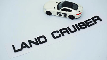 DK Tuning Toyota Land Cruiser 2008 2022 Siyah Abs Ön Kaput Yazı Logo